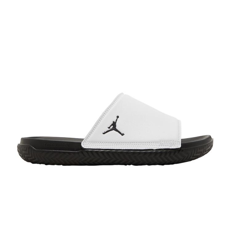 Jordan Play Slide 'White Black'